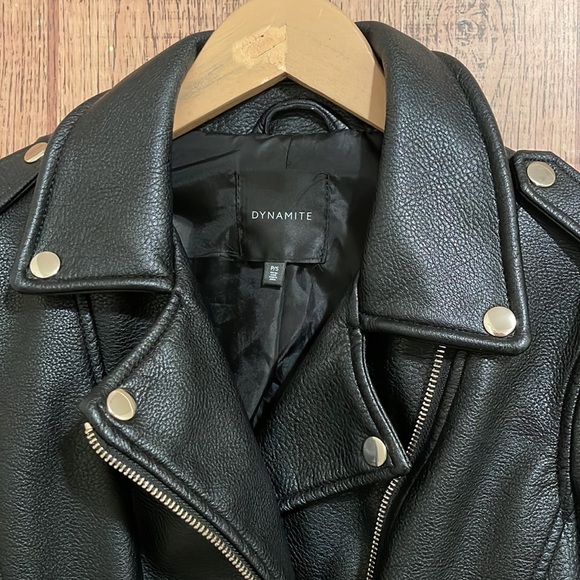 Dynamite leather jacket - Picture 2 of 7